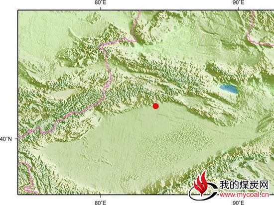 3月19日22时43分新疆维吾尔自治区巴音郭楞蒙古自治州轮台县发生3.0级地震