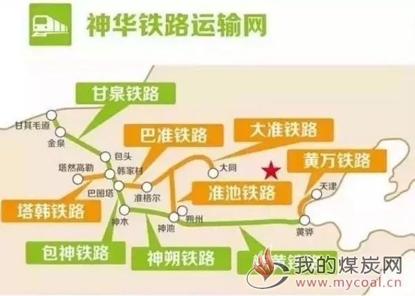 新闻 国内资讯 煤炭将如何通过铁路运输布局 靖神,冯红,红柠,榆横四条