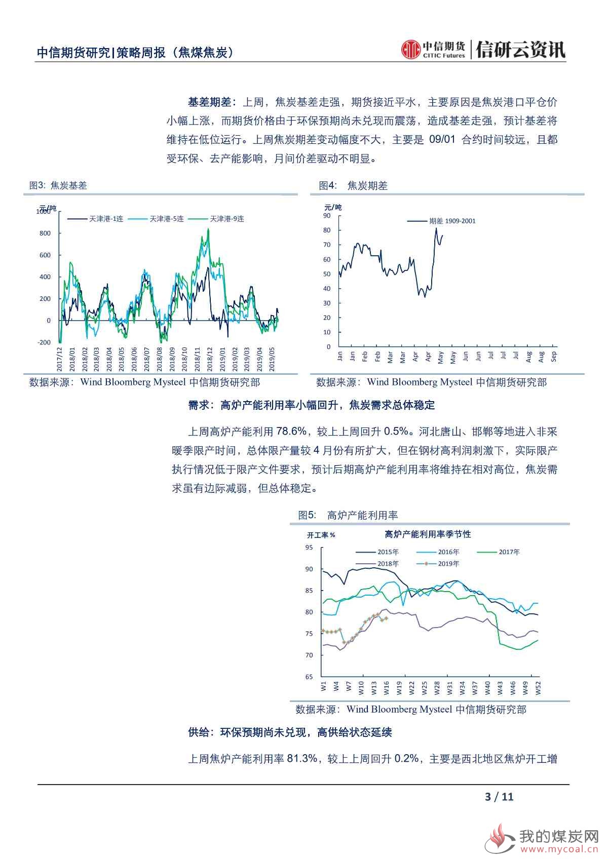 【中信期货黑色(双焦)】环保限产政策有望落地,焦炭价格震荡偏强——周报20190520_00
