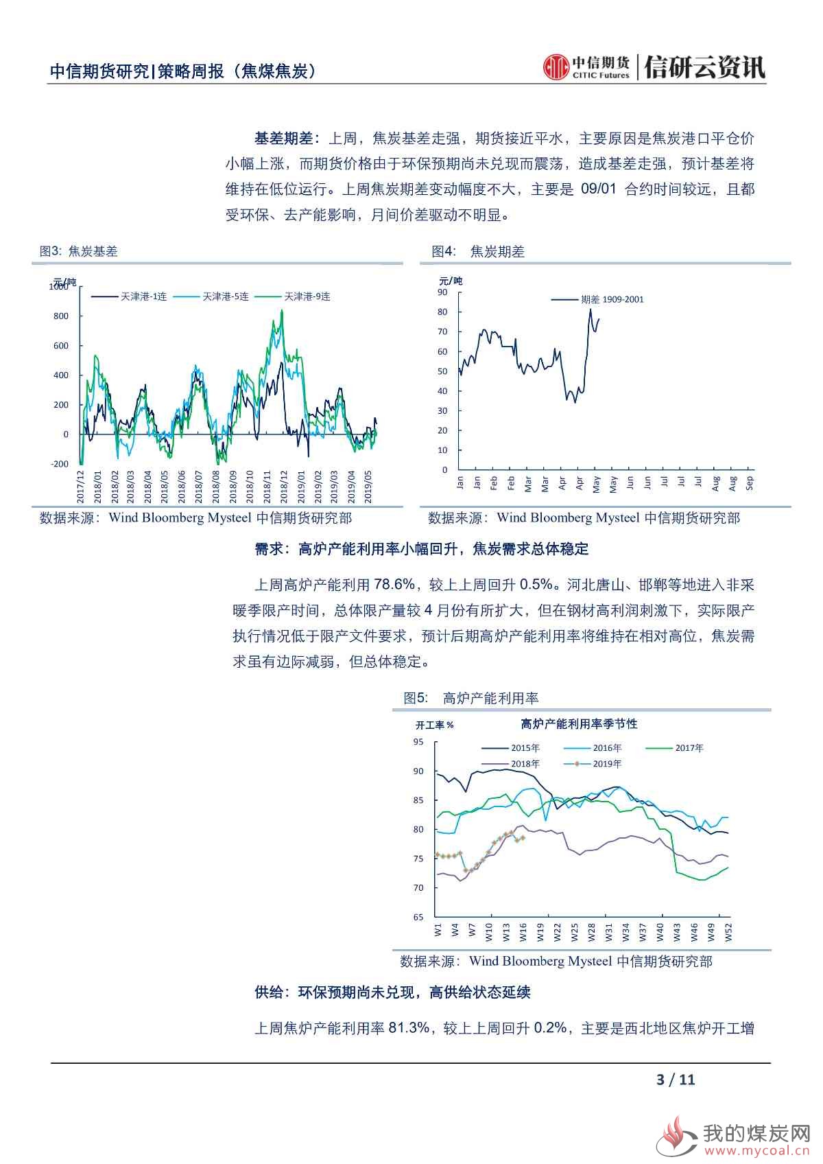 【中信期货黑色（双焦）】环保限产政策有望落地，焦炭价格震荡偏强——周报20190520_00