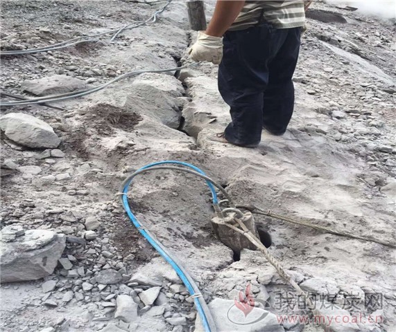 天然石材开挖岩石破裂机鹰潭生产厂家