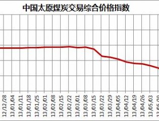 中国太原煤炭交易价格指数（2013年第5期）