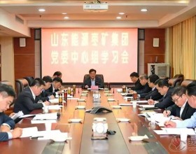  枣矿集团党委中心组学习中央经济工作会议和省委经济工作会议精神