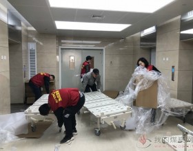  枣庄医院党员志愿者助力外科大楼提前投入使用