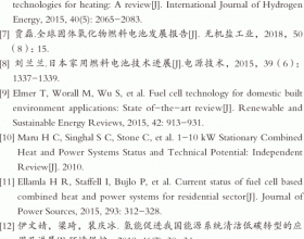 关于燃料电池在建筑领