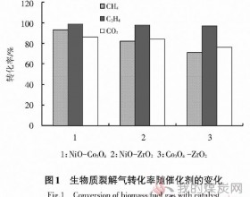 生物质裂解气的催化重