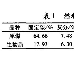 生物质与煤混合燃烧特