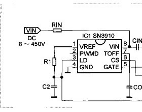 LED驱动芯片SN3910性
