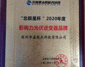 盛能杰荣获2020“北极