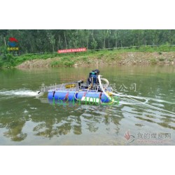 济南小型河道选金设备东威5寸抽沙泵微型淘金船