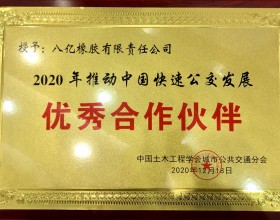 八亿橡胶公司荣获2020