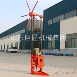 QZ-1A小型岩土取样钻机轻便岩芯钻机图片两相电小型钻机