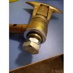 牡丹江乾冠矿机固定式猴车抱索器,猴车索道索头