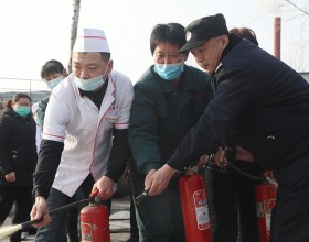 岱庄煤矿：举办消防演