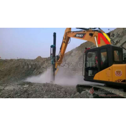 挖掘机改装钻机