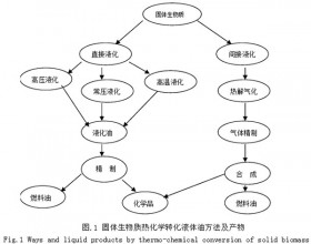 生物质热化学转化制液