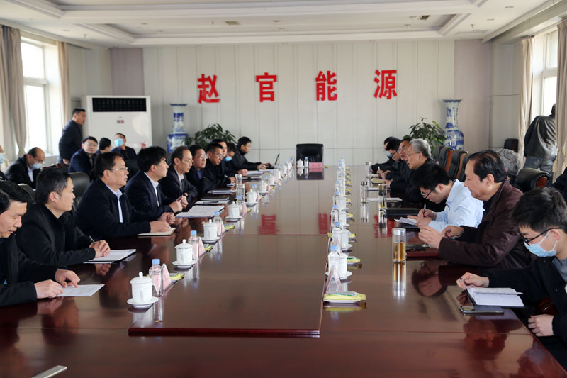 员李新峰等随同督查,集团公司党委委员,副总经理,总工程师张殿振陪同