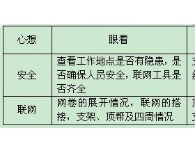 综采工作面铺联网工（