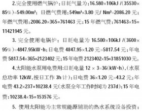 医院太阳能平板热水系