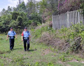 海南昌江铁警积极应对