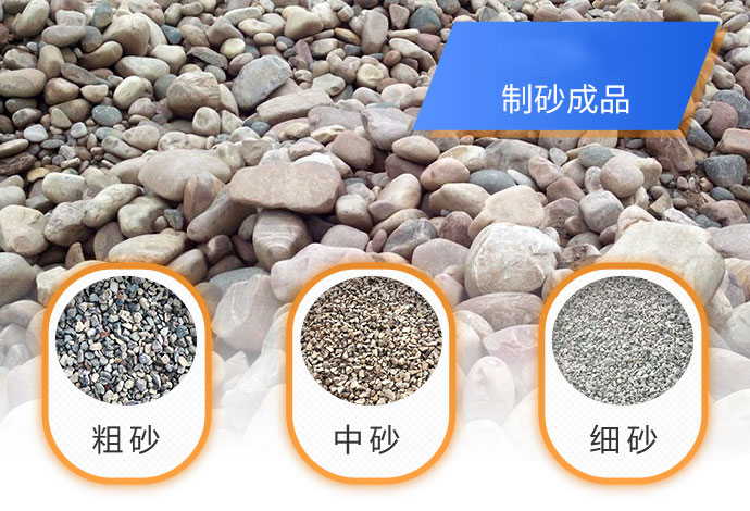不同规格的机制砂