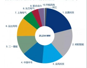 2021年上半年中国风电