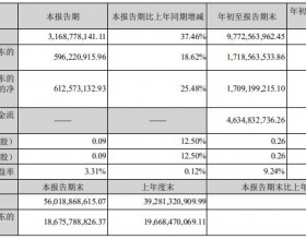 居然之家前三季净利润