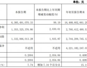 广汇能源高增长 有息