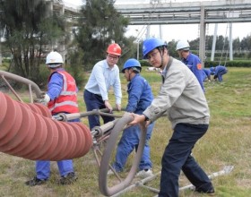  国能（福州）热电有限公司500kV线路导线及金具更换项目完成导线拆除