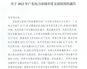 通报｜广东2022年年度