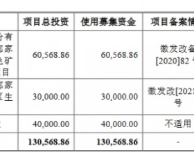 金徽矿业有息负债20亿