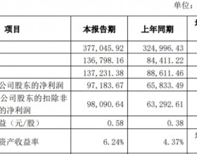 华创阳安去年净利润9.