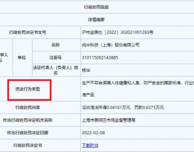 纯米科技违法被罚 生