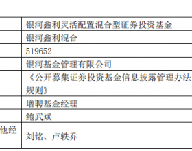 银河鑫利混合增聘基金