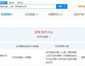 雅诗兰黛上海违法被罚