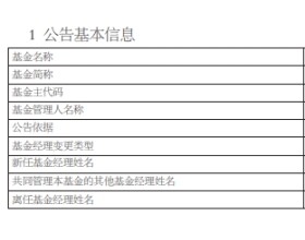 平安基金韩克离任2只