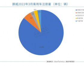 挪威3月纯电动市场份