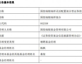 国投瑞银瑞祥混合增聘