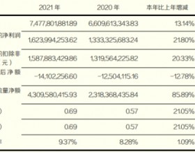 东北证券去年净利增长