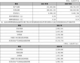 河北银行2021年净利22