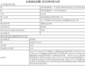 国投瑞银顺和一年定开