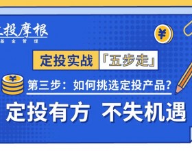 上投摩根基金定投实战