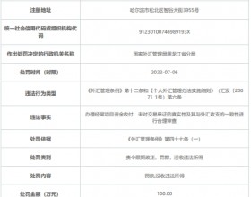 黑龙江省农信社违法被