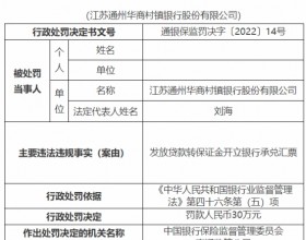 通州华商村镇银行违法