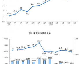 2022年6月份能源生产