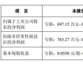 天地在线上半年预亏 2