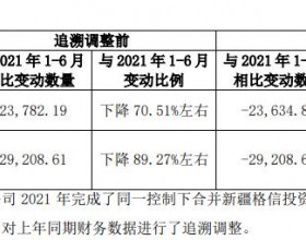 广汇物流：上半年扣非