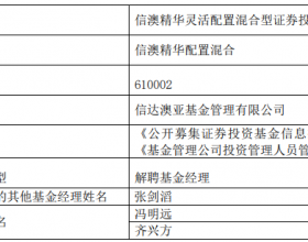 冯明远齐兴方离任信澳