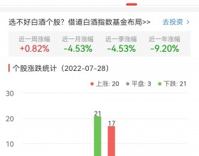 白酒概念板块涨0.11% 