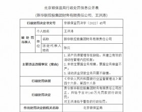 新华联财务公司3宗违